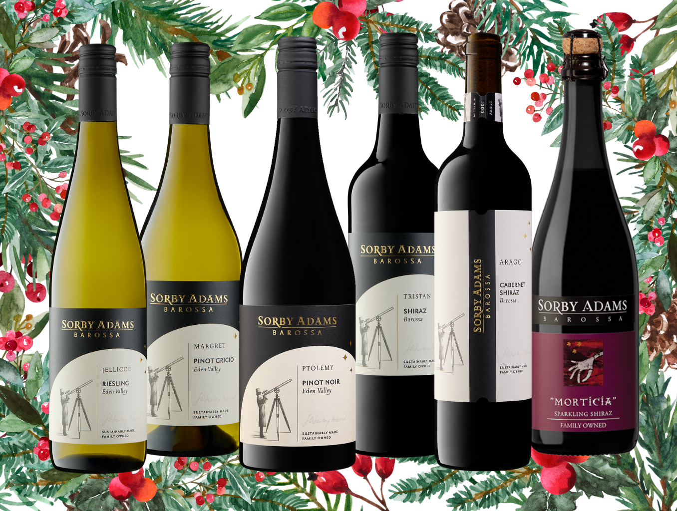Order Your Sorby Adams Premium Christmas Drinks by Dec 5th for just $174 (RRP $248)
