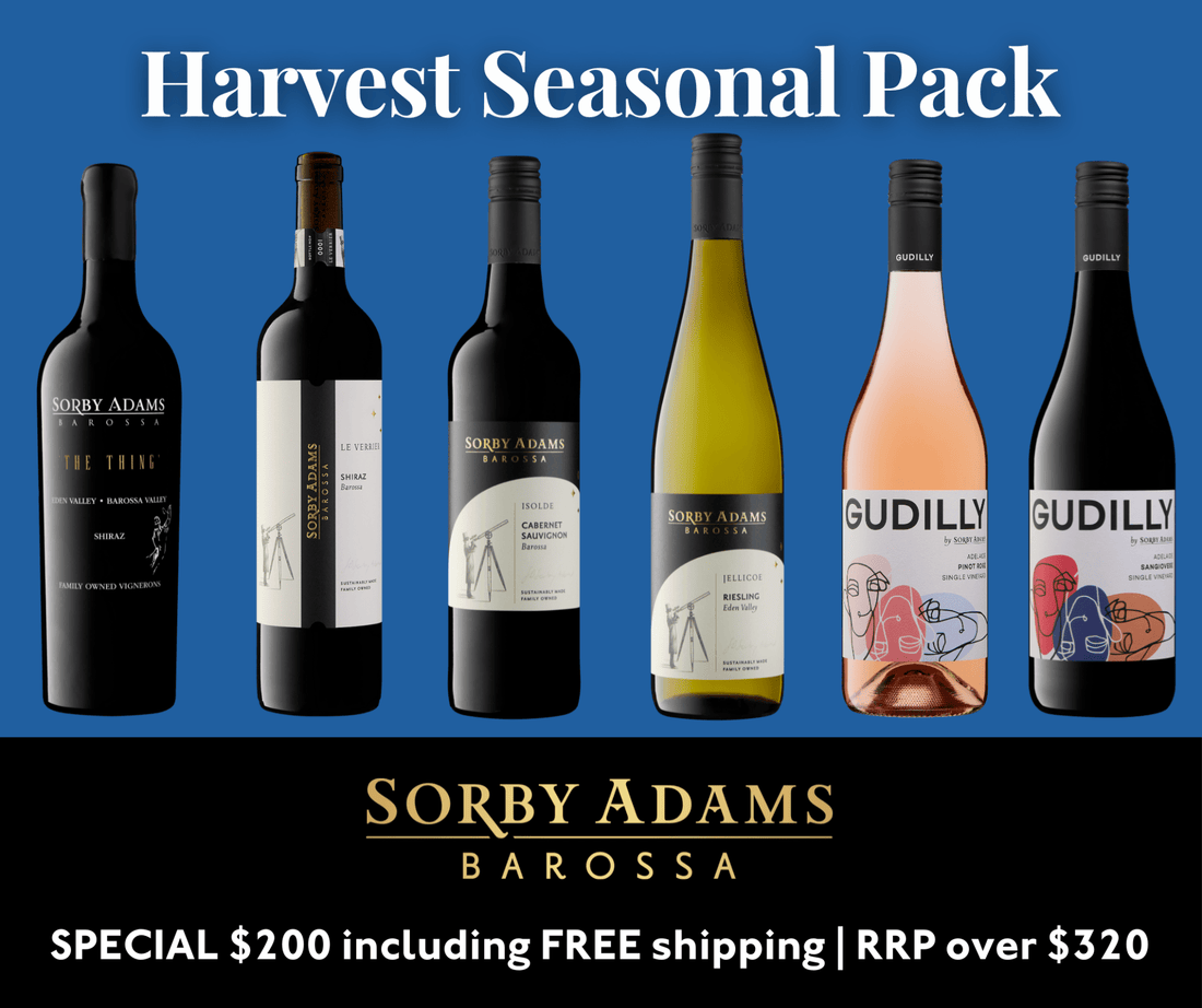 Autumn Harvest Pack - Wine Club - Sorby Adams Wines